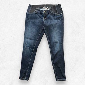 Isabel Maternity Jeans Women's Size 4/27R Low Rise Skinny Blue Side‎ Stretch